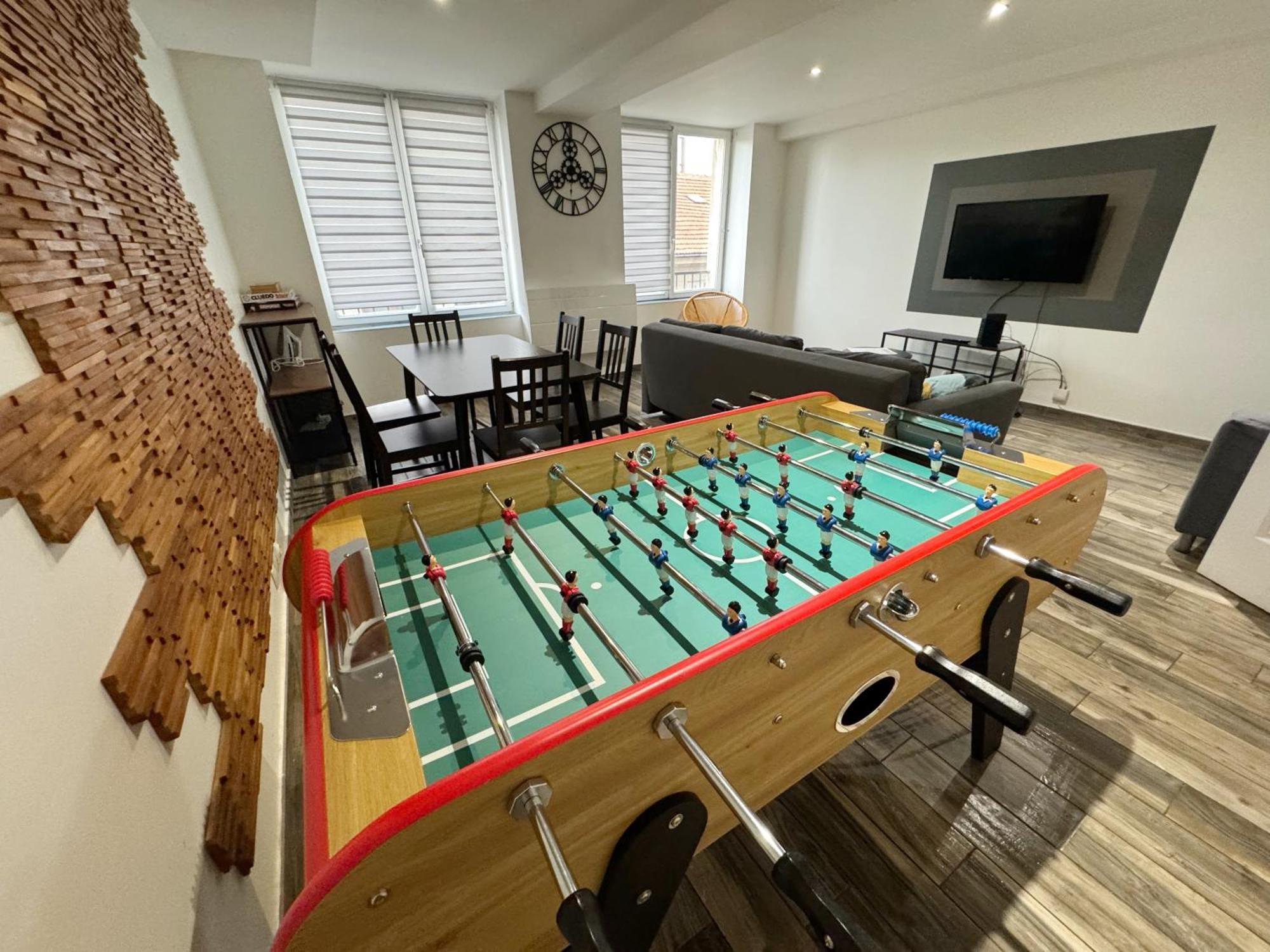 22 Chic & Cosy Grand Appart 92M2 Parking Gratuit Hypercentre Netflix Saint-Etienne  Exterior photo